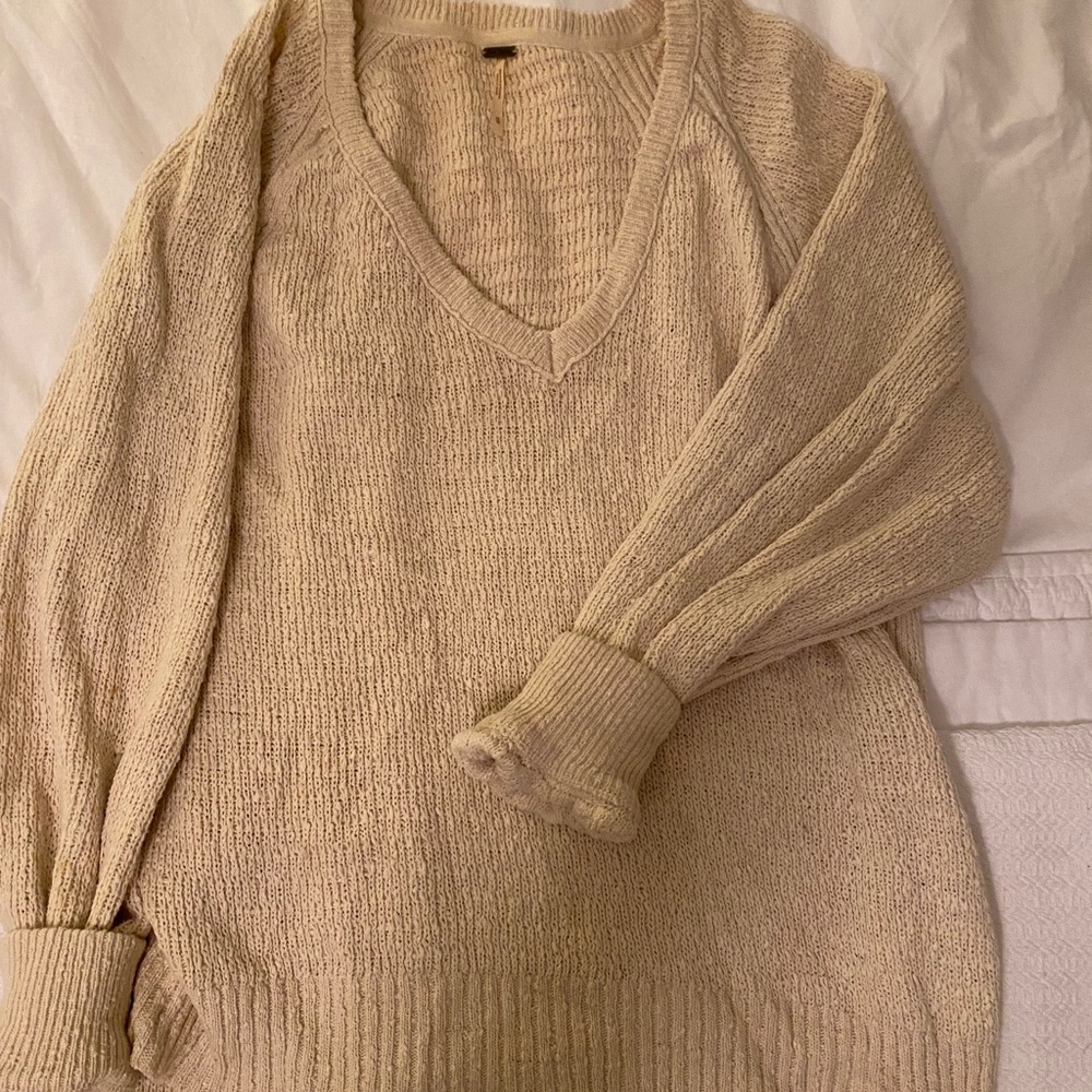 Free People oversized sweater